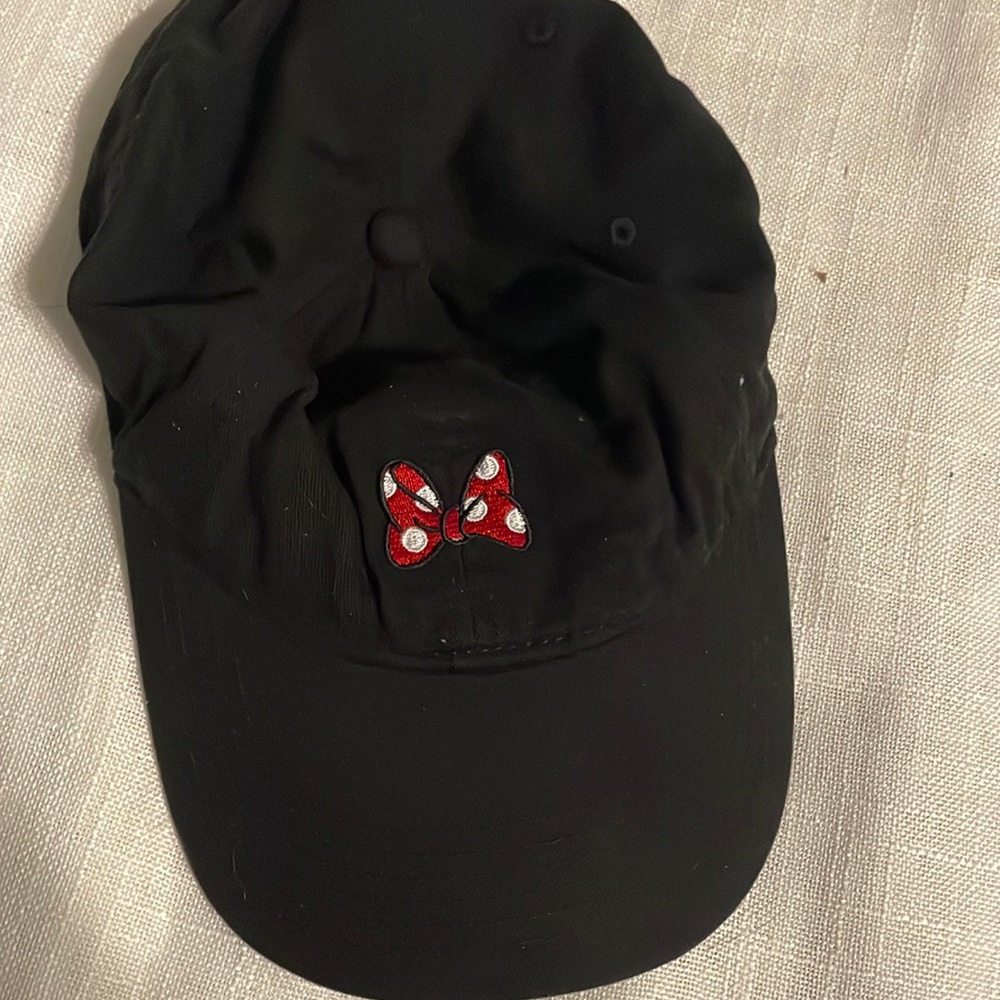 Black Minnie Mouse Bow Disney Hat Forever 21